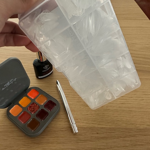 Nail Tips and Glue Gel Nail Kit- 15ml 4 In 1 Nail Gel - Picture 3 of 8